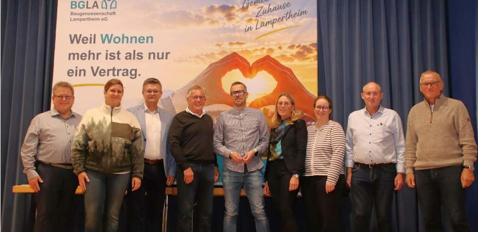 Beitragsbild für Wohnen bei der Baugenossenschaft sehr gefragt