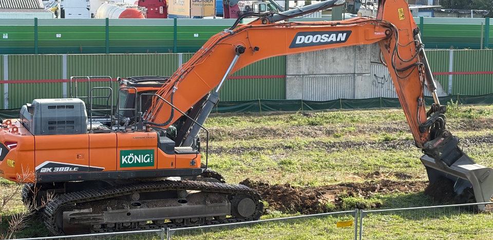 Beitragsbild für Der Bagger rollt!